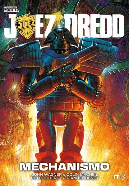 JUEZ DREDD: MECHANISMO [CARTONE] | WAGNER, JOHN | Akira Comics  - libreria donde comprar comics, juegos y libros online