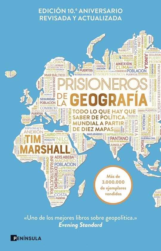 PRISIONEROS DE LA GEOGRAFIA (NUEVA EDICION REVISADA Y AMPLIADA) [RUSTICA] | MARSHALL, TIM | Akira Comics  - libreria donde comprar comics, juegos y libros online