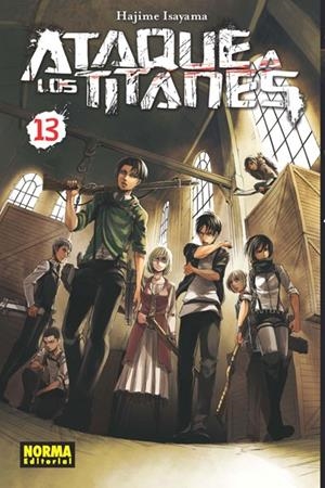 ATAQUE A LOS TITANES Nº13 (NUEVO PRECIO) [RUSTICA] | ISAYAMA, HAJIME | Akira Comics  - libreria donde comprar comics, juegos y libros online