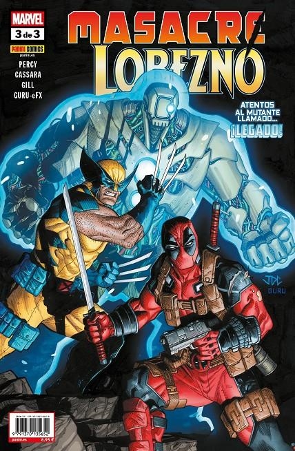 MASACRE / LOBEZNO Nº03 (3 DE 3) [RUSTICA] | Akira Comics  - libreria donde comprar comics, juegos y libros online