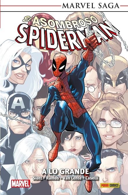 MARVEL SAGA TPB: SPIDERMAN VOL.31, A LO GRANDE [RUSTICA] | MARTIN, MARCOS / SLOTT, DAN | Akira Comics  - libreria donde comprar comics, juegos y libros online