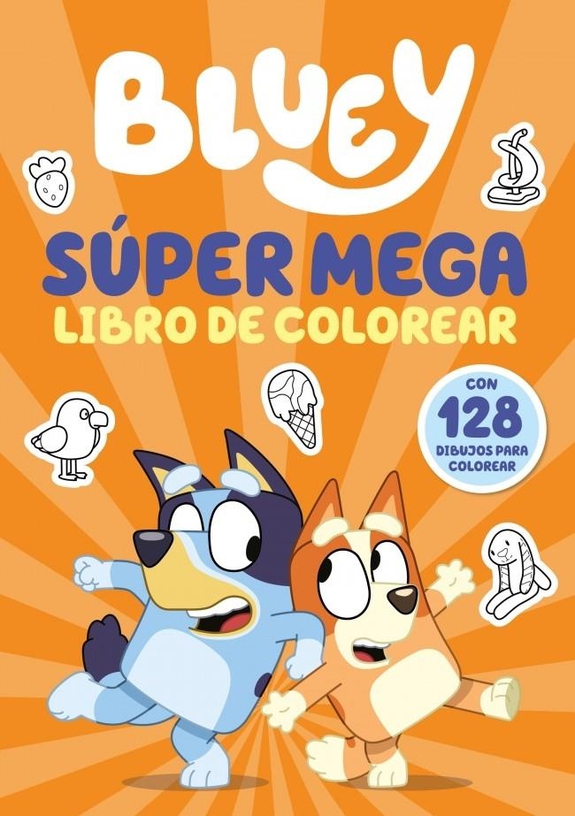 BLUEY: ACTIVIDADES SUPER MEGA LIBRO DE COLOREAR [RUSTICA] | Akira Comics  - libreria donde comprar comics, juegos y libros online