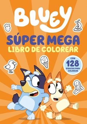 BLUEY: ACTIVIDADES SUPER MEGA LIBRO DE COLOREAR [RUSTICA] | Akira Comics  - libreria donde comprar comics, juegos y libros online