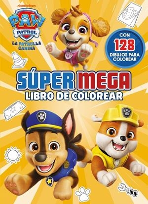 PAW PATROL PATRULLA CANINA: ACTIVIDADES SUPER MEGA LIBRO DE COLOREAR [RUSTICA] | Akira Comics  - libreria donde comprar comics, juegos y libros online