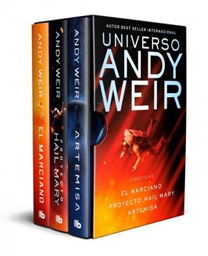 UNIVERSO ANDY WEIR: EL MARCIANO / PROYECTO HAIL MARY / ARTEMISA (ESTUCHE) [BOLSILLO] | WEIR, ANDY | Akira Comics  - libreria donde comprar comics, juegos y libros online