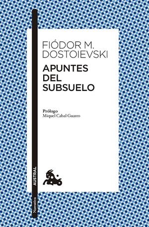 APUNTES DEL SUBSUELO [BOLSILLO] | DOSTOIEVSKI, FIODOR M. | Akira Comics  - libreria donde comprar comics, juegos y libros online