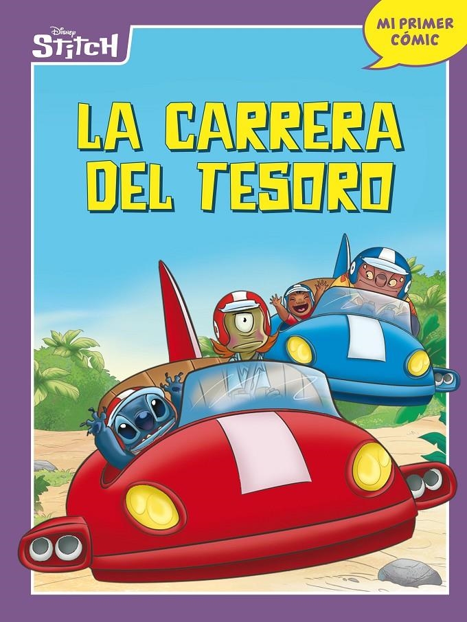 STITCH LA CARRERA DEL TESORO (MI PRIMER COMIC) [CARTONE] | DISNEY | Akira Comics  - libreria donde comprar comics, juegos y libros online