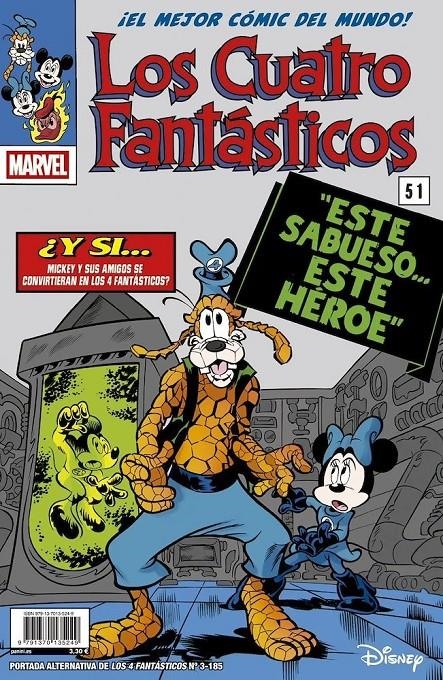 4 FANTASTICOS Nº185 / Nº03 (PORTADA ALTERNATIVA DISNEY) [GRAPA] | NORTH, RYAN / RAMOS, HUMBERTO | Akira Comics  - libreria donde comprar comics, juegos y libros online