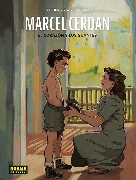 MARCEL CERDAN. EL CORAZON Y LOS GUANTES [CARTONE] | GONZALEZ, JANDRO / BERTRAND GALIC | Akira Comics  - libreria donde comprar comics, juegos y libros online