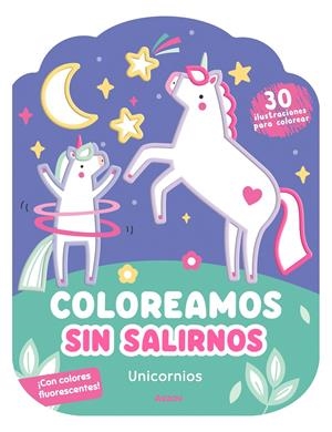 COLOREAMOS SIN SALIRNOS: UNICORNIOS [RUSTICA] | GHATAORA, NINA | Akira Comics  - libreria donde comprar comics, juegos y libros online