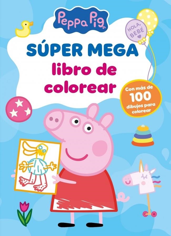 PEPPA PIG: SUPER MEGA LIBRO DE COLOREAR (ACTIVIDADES) [RUSTICA] | Akira Comics  - libreria donde comprar comics, juegos y libros online
