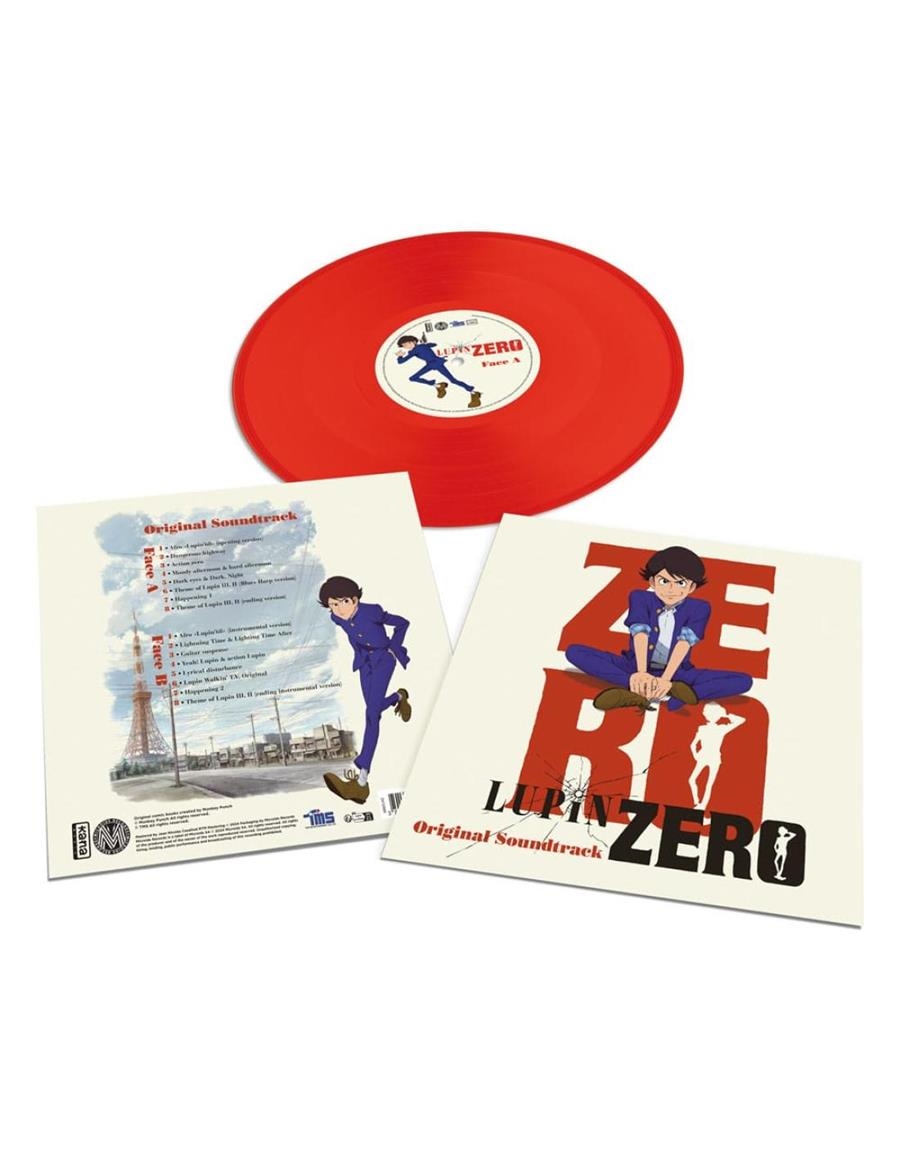 LUPIN ZERO BSO - VINILO ROJO  | Akira Comics  - libreria donde comprar comics, juegos y libros online