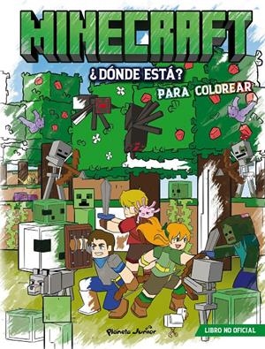 MINECRAFT: ¿DONDE ESTA? (PARA COLOREAR) [CARTONE] | Akira Comics  - libreria donde comprar comics, juegos y libros online
