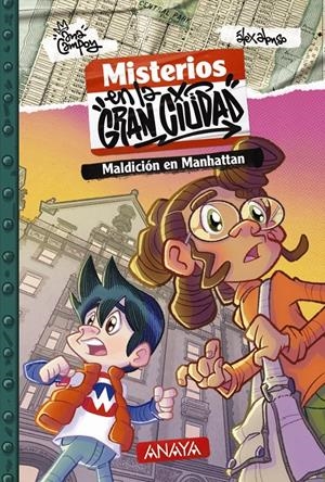 MISTERIOS EN LA GRAN CIUDAD Nº03: MALDICION EN MANHATTAN [RUSTICA] | CAMPOY, ANA / ALONSO, ALEX | Akira Comics  - libreria donde comprar comics, juegos y libros online