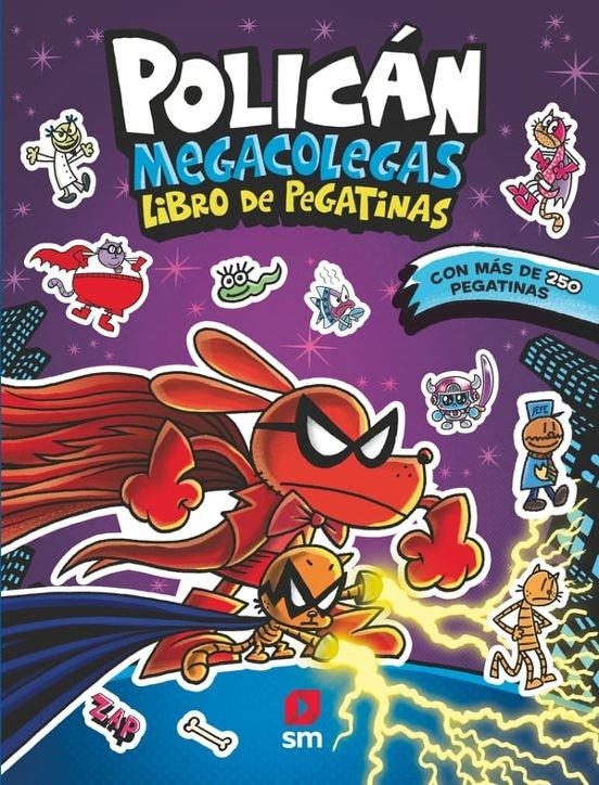 POLICAN MEGACOLEGAS: LIBRO DE PEGATINAS [RUSTICA] | PILKEY, DAV | Akira Comics  - libreria donde comprar comics, juegos y libros online