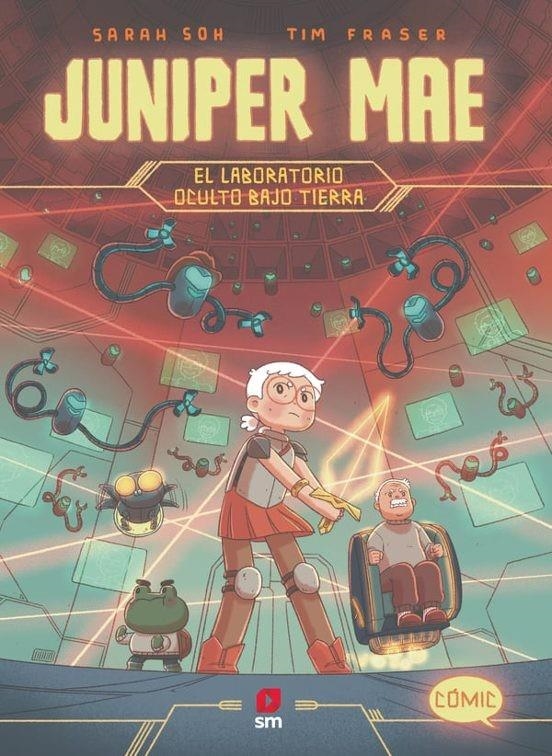 JUNIPER MAE VOL.3: EL LABORATORIO OCULTO BAJO TIERRA [CARTONE] | SOH, SARAH / FRASER, TIM | Akira Comics  - libreria donde comprar comics, juegos y libros online