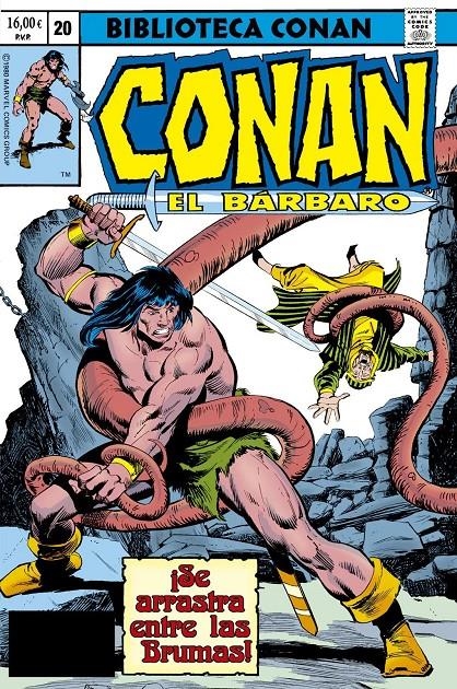 BIBLIOTECA MARVEL: CONAN EL BARBARO Nº20 (1980-81 / 116-121 USA ) [RUSTICA] | BUSCEMA, JOHN / ADAMS, NEAL | Akira Comics  - libreria donde comprar comics, juegos y libros online
