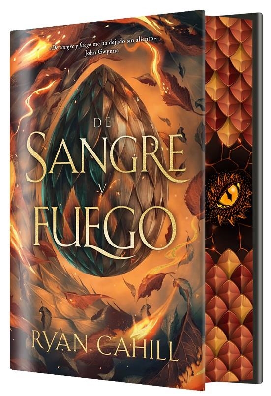 DE SANGRE Y FUEGO (ED. ESPECIAL LIMITADA CON CANTOS PINTADOS) [CARTONE] | CAHILL, RYAN | Akira Comics  - libreria donde comprar comics, juegos y libros online