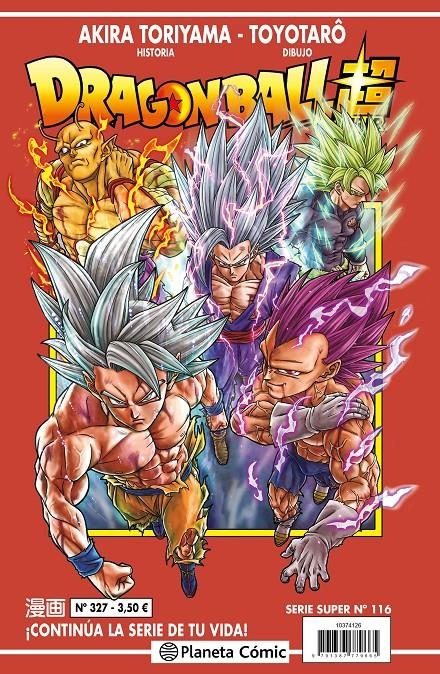 DRAGON BALL SUPER Nº116 (SERIE ROJA Nº326) [RUSTICA] | TORIYAMA, AKIRA | Akira Comics  - libreria donde comprar comics, juegos y libros online