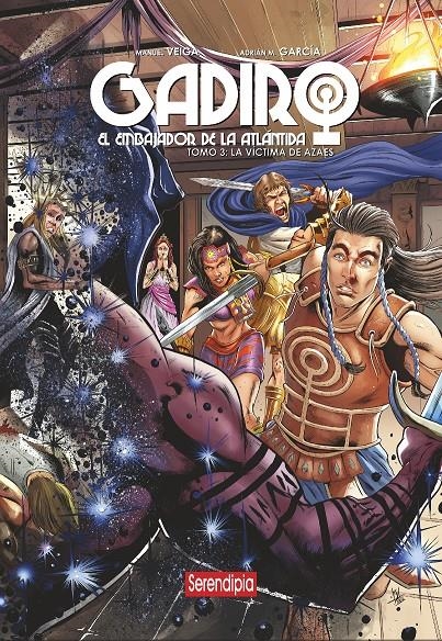 GADIRO EL EMBAJADOR DE LA ATLANTIDA VOL.3: LA VICTIMA DE AZARES [CARTONE] | VEIGA, MANUEL / M. GARCIA, ADRIAN | Akira Comics  - libreria donde comprar comics, juegos y libros online