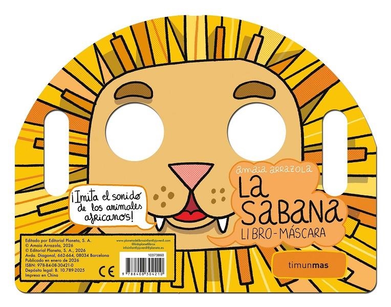 SABANA, LA (LIBRO MASCARA) [CARTONE] | ARRAZOLA, AMAIA | Akira Comics  - libreria donde comprar comics, juegos y libros online