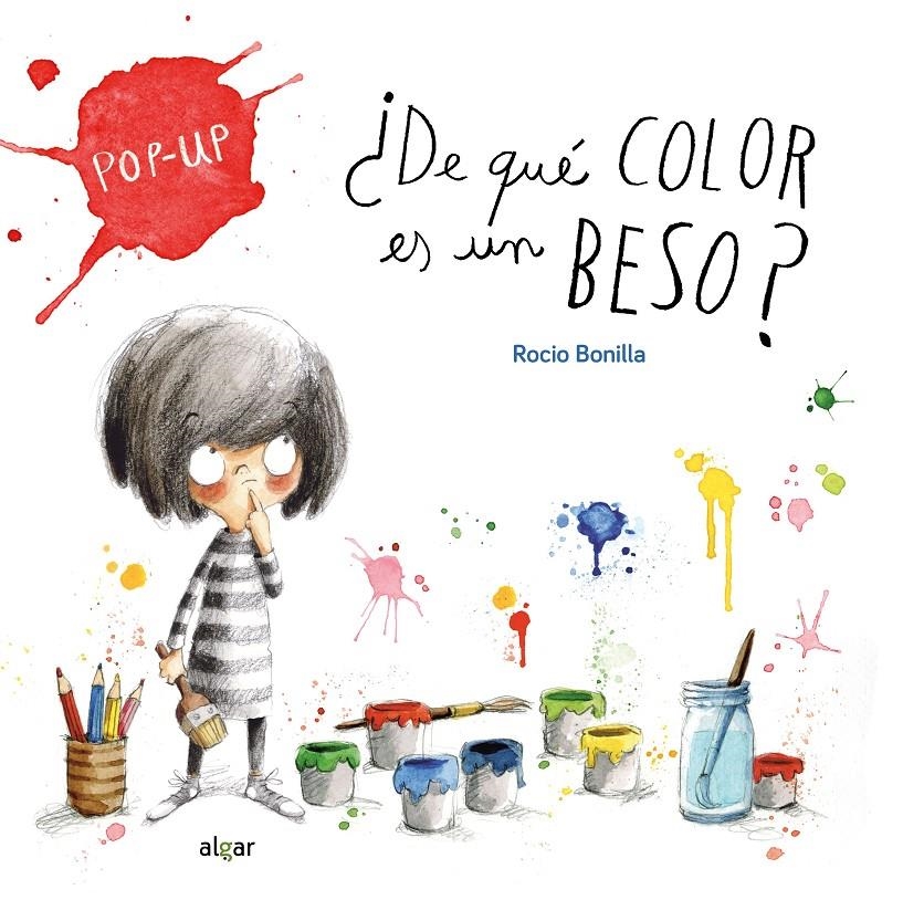 DE QUE COLOR ES UN BESO? (POP UP) [CARTONE] | BONILLA, ROCIO  | Akira Comics  - libreria donde comprar comics, juegos y libros online