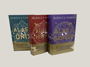 EMPIREO TRILOGIA: ALAS DE SANGRE / ALAS DE HIERRO / ALAS DE ONIX (EDICION COLECCIONISTA ENRIQUECIDA CANTOS PINTADOS) [CARTONE] | YARROS, REBECCA | Akira Comics  - libreria donde comprar comics, juegos y libros online