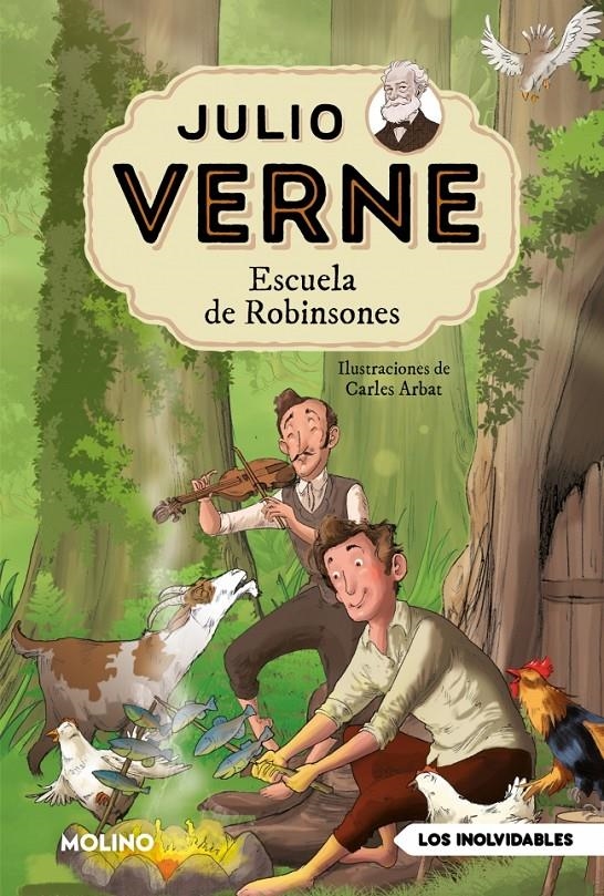 JULIO VERNE Nº06: ESCUELA DE ROBINSONES (EDICION ILUSTRADA Y ADAPTADA) [RUSTICA] | VERNE, JULIO | Akira Comics  - libreria donde comprar comics, juegos y libros online