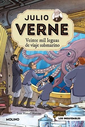 JULIO VERNE Nº04: VEINTE MIL LEGUAS DE VIAJE SUBMARINO (EDICION ILUSTRADA Y ADAPTADA) [RUSTICA] | VERNE, JULIO | Akira Comics  - libreria donde comprar comics, juegos y libros online