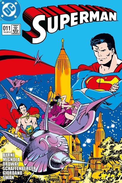 BIBLIOTECA DC: SUPERMAN Nº11 (1988 / 600) [RUSTICA] | BYRNE, JOHN / PEREZ, GEORGE | Akira Comics  - libreria donde comprar comics, juegos y libros online