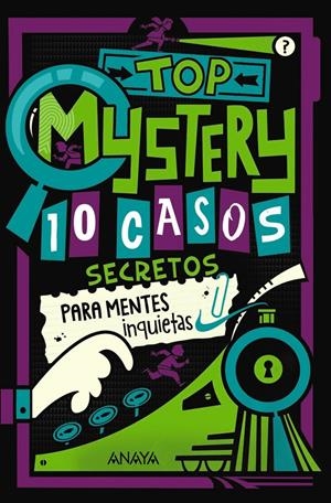 TOP MYSTERY: 10 CASOS SECRETOS PARA MENTES INQUIETAS [RUSTICA] | MOORE, GARETH / PANTON, GARY | Akira Comics  - libreria donde comprar comics, juegos y libros online