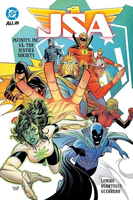 JSA VOL.1: INFINITY INC VS THE JUSTICE SOCIETY (EN INGLES) [CARTONE] | Akira Comics  - libreria donde comprar comics, juegos y libros online