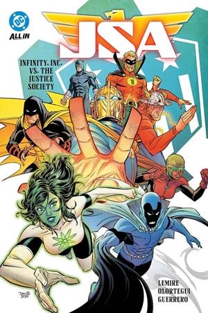 JSA VOL.1: INFINITY INC VS THE JUSTICE SOCIETY (EN INGLES) [CARTONE] | Akira Comics  - libreria donde comprar comics, juegos y libros online