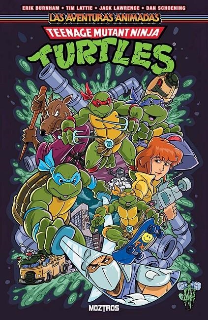 TEENAGE MUTANT NINJA TURTLES: LAS AVENTURAS ANIMADAS VOLUMEN 2 [RUSTICA] | Akira Comics  - libreria donde comprar comics, juegos y libros online