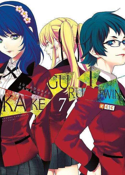 KAKEGURUI TWIN: JUGADORES DEMENTES Nº07 [RUSTICA] | HOMURA KAWAMOTO/TORU NAOMURA | Akira Comics  - libreria donde comprar comics, juegos y libros online