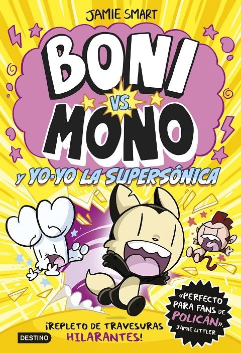 BONI VS MONO VOL.4: Y YO-YO, LA SUPERSONICA [CARTONE] | SMART, JAMIE | Akira Comics  - libreria donde comprar comics, juegos y libros online