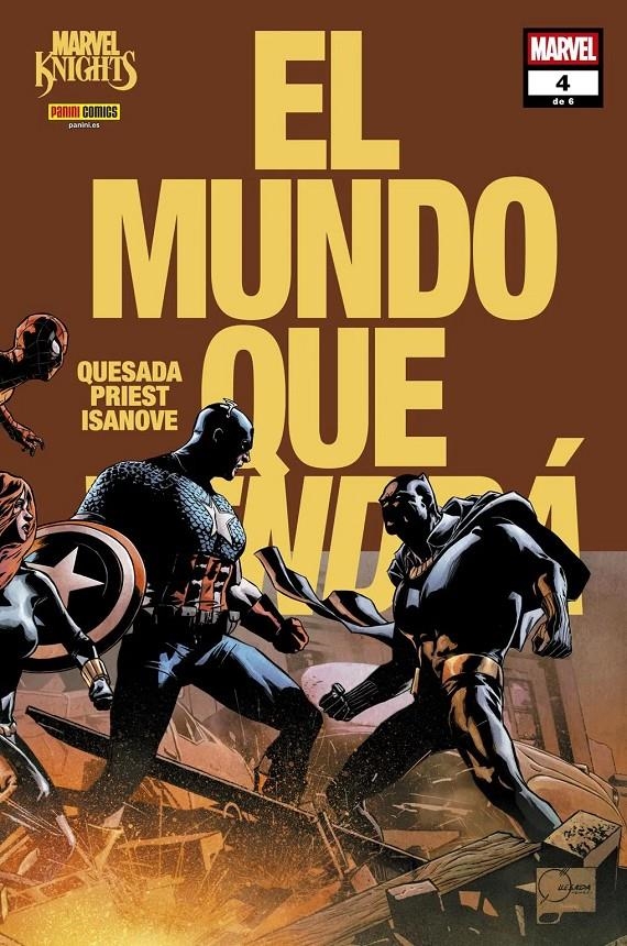 MARVEL KNIGHTS: EL MUNDO QUE VENDRA Nº4 (4 DE 6) [GRAPA] | QUESADA, JOE | Akira Comics  - libreria donde comprar comics, juegos y libros online