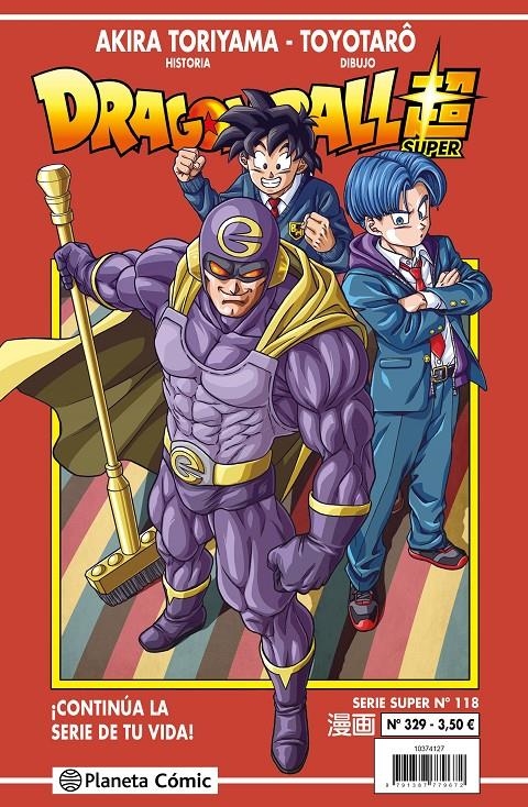 DRAGON BALL SUPER Nº118 (SERIE ROJA Nº329) [RUSTICA] | TORIYAMA, AKIRA | Akira Comics  - libreria donde comprar comics, juegos y libros online