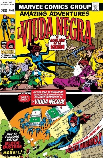 MARVEL LIMITED EDITION: LA VIUDA NEGRA Nº01, EL AGUIJON DE LA VIUDA [RUSTICA] | THOMAS, ROY / BUSCEMA, JOHN | Akira Comics  - libreria donde comprar comics, juegos y libros online