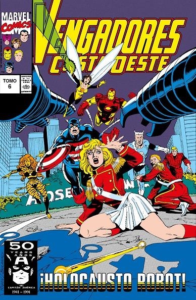 MARVEL LIMITED EDITION: VENGADORES COSTA OESTE VOL.6 [CARTONE] | THOMAS, ROY | Akira Comics  - libreria donde comprar comics, juegos y libros online