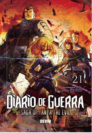 DIARIO DE GUERRA: SAGA OF TANYA THE EVIL Nº21 [RUSTICA] | ZEN, CARLO | Akira Comics  - libreria donde comprar comics, juegos y libros online