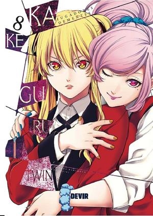 KAKEGURUI TWIN: JUGADORES DEMENTES Nº08 [RUSTICA] | HOMURA KAWAMOTO/TORU NAOMURA | Akira Comics  - libreria donde comprar comics, juegos y libros online