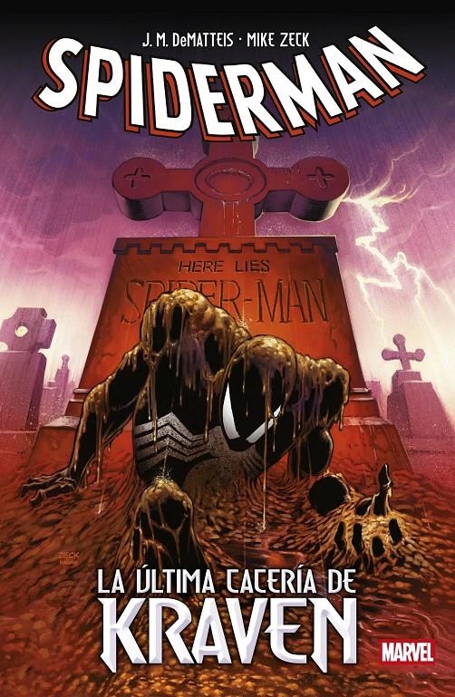 MARVEL ESSENTIALS: SPIDERMAN LA ULTIMA CACERIA DE KRAVEN [RUSTICA] | DEMATTEIS, J.M. / ZECK, MIKE | Akira Comics  - libreria donde comprar comics, juegos y libros online