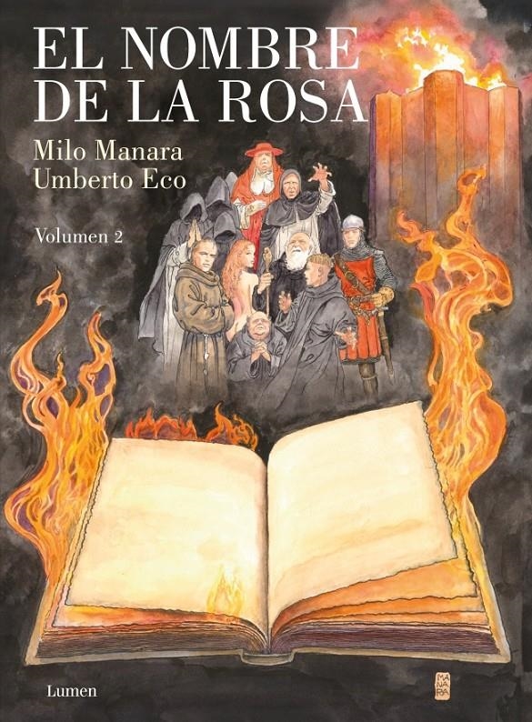 NOMBRE DE LA ROSA, EL: LA NOVELA GRAFICA VOL.2 [CARTONE] | ECO, UMBERTO/MANARA, MILO | Akira Comics  - libreria donde comprar comics, juegos y libros online