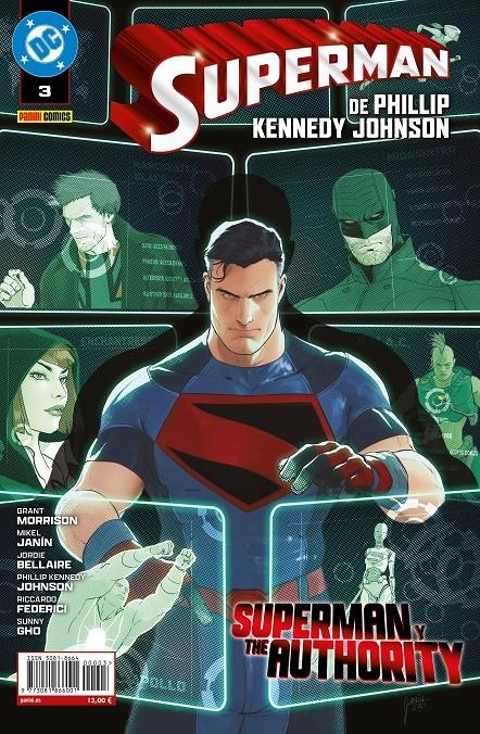 SUPERMAN DE PHILLIP KENNEDY JOHNSON Nº03 [RUSTICA] | KENNEDY JOHNSON, PHILLIP / JANIN, MIKEL | Akira Comics  - libreria donde comprar comics, juegos y libros online