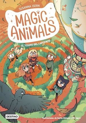 MAGIC ANIMALS Nº11: EL TESORO DEL LABERINTO [RUSTICA] | ISERN, SUSANNA / DALMAU, CARLES | Akira Comics  - libreria donde comprar comics, juegos y libros online