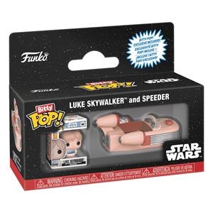 BITTY POP! RIDES STAR WARS: FIGURA LUKE SKYWALKER AND SPEEDER 2 CM [CAJA] | Akira Comics  - libreria donde comprar comics, juegos y libros online