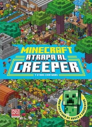 MINECRAFT OFICIAL: ATRAPA AL CREEPER (UNA AVENTURA DE BUSCA Y ENCUENTRA) [CARTONE] | Akira Comics  - libreria donde comprar comics, juegos y libros online
