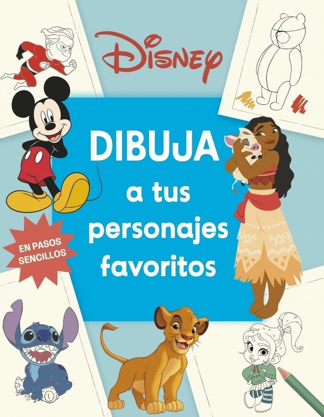 DIBUJA A TUS PERSONAJES FAVORITOS: DISNEY [RUSTICA] | Akira Comics  - libreria donde comprar comics, juegos y libros online