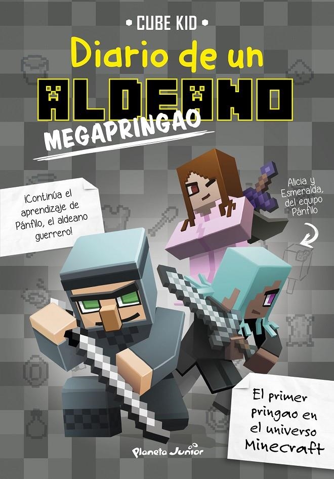 MINECRAFT: DIARIO DE UN ALDEANO PRINGAO Nº03 MEGAPRINGAO [CARTONE] | CUBE KID | Akira Comics  - libreria donde comprar comics, juegos y libros online